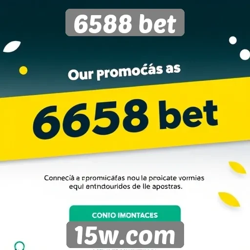 Promoções disponíveis para novos usuários no 6588 bet